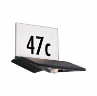 PAULMANN Venkovn� sol�rn� domovn� ��slo Yoko antracit pohybov� �idlo 3000K 942.43 P 94243