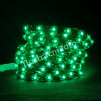 McLED LED p�sek SMD3528 zelen�, DC12V, IP20, 8mm, b�l� PCB p�sek, 60 led/metr 121.205.10.0