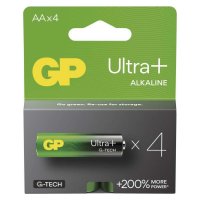 EMOS Alkalick� baterie GP Ultra Plus AA (LR6), 4 ks B03214