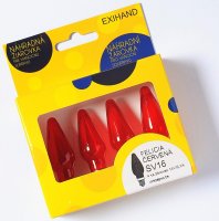 Blistr 4 žárovky Felicia červená 14V/0,1A Blistr 4 žárovky Felicia červená 14V/0,1A