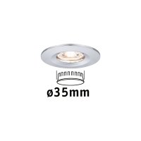 PAULMANN LED vestavn� sv�tidlo Nova mini nev�klopn� IP44 1x4W 2700K chrom 230V 943.02