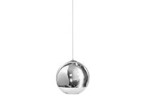 AZzardo SILVER BALL závěsné svítidlo 1x E27 60W bez zdroje 25cm IP20, chromové AZzardo SILVER BALL závěsné svítidlo 1x E27 60W bez zdroje 25cm IP20, chromové