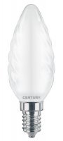 CENTURY LED FILAMENT CANDLE kroucen� SAT�N 6W E14 4000K 360d
