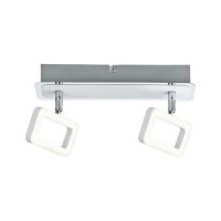 Paulmann bodov� sv�tidlo Frame LED 2-ramenn� B�l�/Chrom v�etn� sv. zdroje 2x4,5W 666.39 P 66639