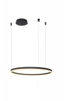 AZzardo HALO závěsné svítidlo LED 52W 1648lm 2900K 80cm IP20, černé + ovladač AZzardo HALO závěsné svítidlo LED 52W 1648lm 2900K 80cm IP20, černé + ovladač