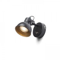 RENDL ROSITA I n�st�nn� �ern�/zlat� 230V LED GU10 9W R12508