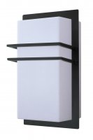 Rabalux venkovní nástěnné svítidlo Seattle E27 1x MAX 11W černá IP44 8169 Rabalux venkovní nástěnné svítidlo Seattle E27 1x MAX 11W černá IP44 8169