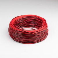 SLC LS kabel 2x0,35mm2 100m �erven�/�ern�