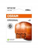 OSRAM WY21W 12V 21W WX3x16d žlutá blistr 2ks 7504-2BL OSRAM WY21W 12V 21W WX3x16d žlutá blistr 2ks 7504-2BL