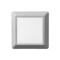 ACA Lighting LED venkovní nástěnné svítidlo hranaté šedá 230V AC IP65 4W 3000K 270LM RA80 SLIM51N ACA Lighting LED venkovní nástěnné svítidlo hranaté šedá 230V AC IP65 4W 3000K 270LM RA80 SLIM51N