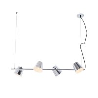 ACA Lighting z�v�sn� sv�tidlo 4XE14 chrom kov 27X102XH120CM AYRAN EF27P4102CH