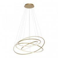 PAUL NEUHAUS LED z�v�sn� sv�tidlo, matn� mosaz, nastaviteln� v��ka, CCT, stm�vateln� 2700-5000K