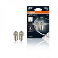 OSRAM LEDriving SL R10W BA15s 1.2W 12V 6000K 125lm b�l� 2ks 5008DWP-2BL