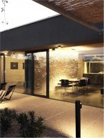 NOVA LUCE venkovn� sloupkov� sv�tidlo ADURO �ern� hlin�k a akryl LED 7.6W 3000K 200-240V 78st. IP54 9002872