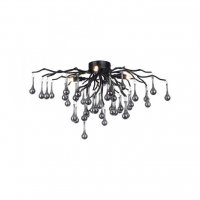 PAUL NEUHAUS lustr ICICLE �ern� sklen�n� k�i���lov� p��v�ky do lo�nice PN 8090-18
