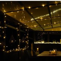 DecoLED Venkovn� �et�z SOLAR 20 m, teple b�l�, 200 diod