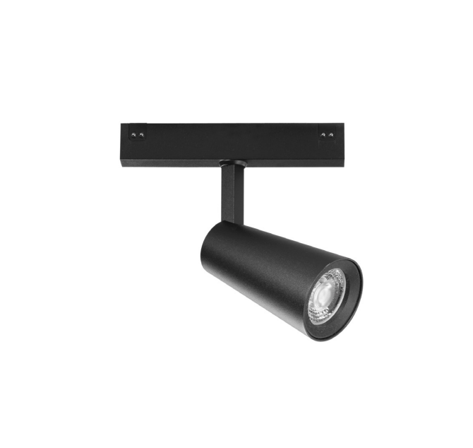 Syst�m 48 V - reflektor Davinci Tema, �ern�, LED, 20 W, 1930 lm, 4000 K, 16,1x19,7x8 cm