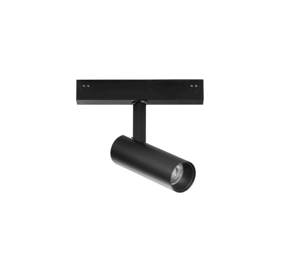 Syst�m 48 V - reflektor Davinci Tema, �ern�, LED, 5 W, 490 lm, 3000 K, 16,1x14,5x4 cm