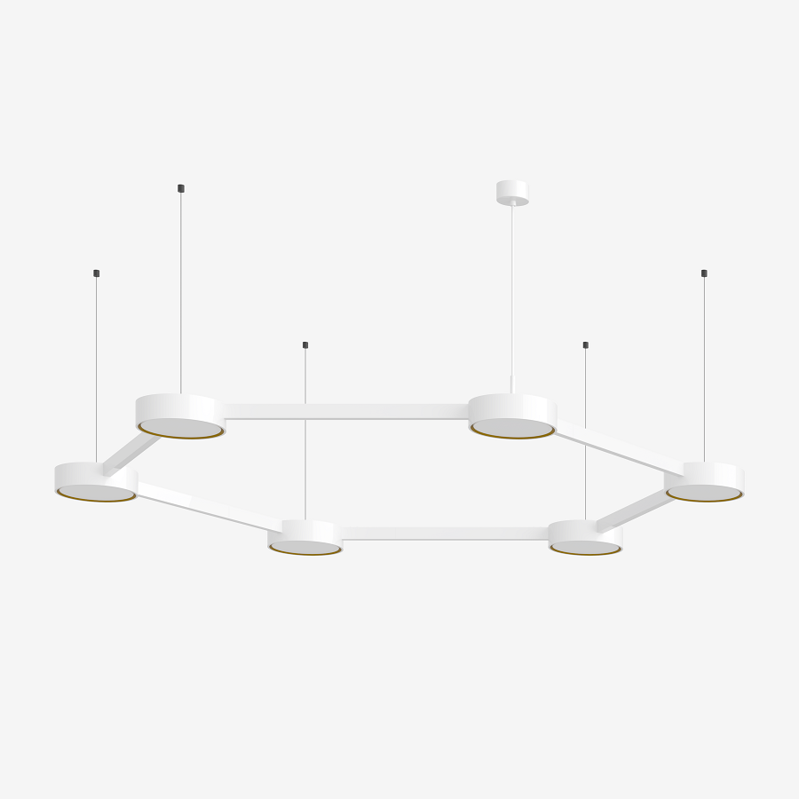 LUCIS z�v�sn� sv�tidlo INFINITY II 92,9W 3000K akryl�tov� sklo b�l� DALI 25.K1.60M DALI2