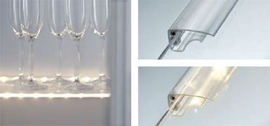 LED profil pro sklen�n� police